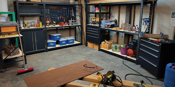 Ultimate Wood Workshop Storage setup by Rack It